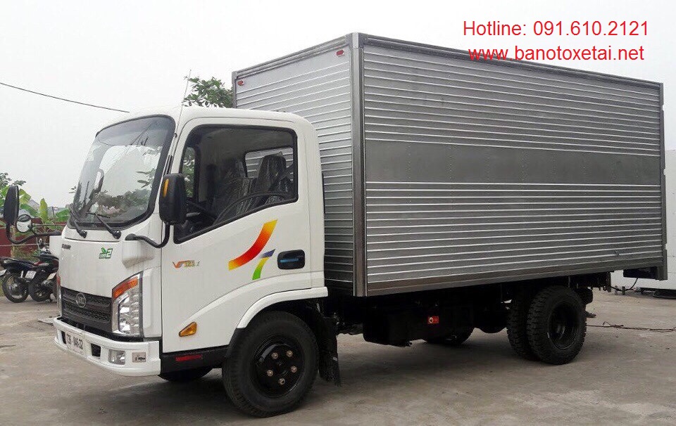 Xe tải Veam VT252-1 thùng kín 2.4 tấn