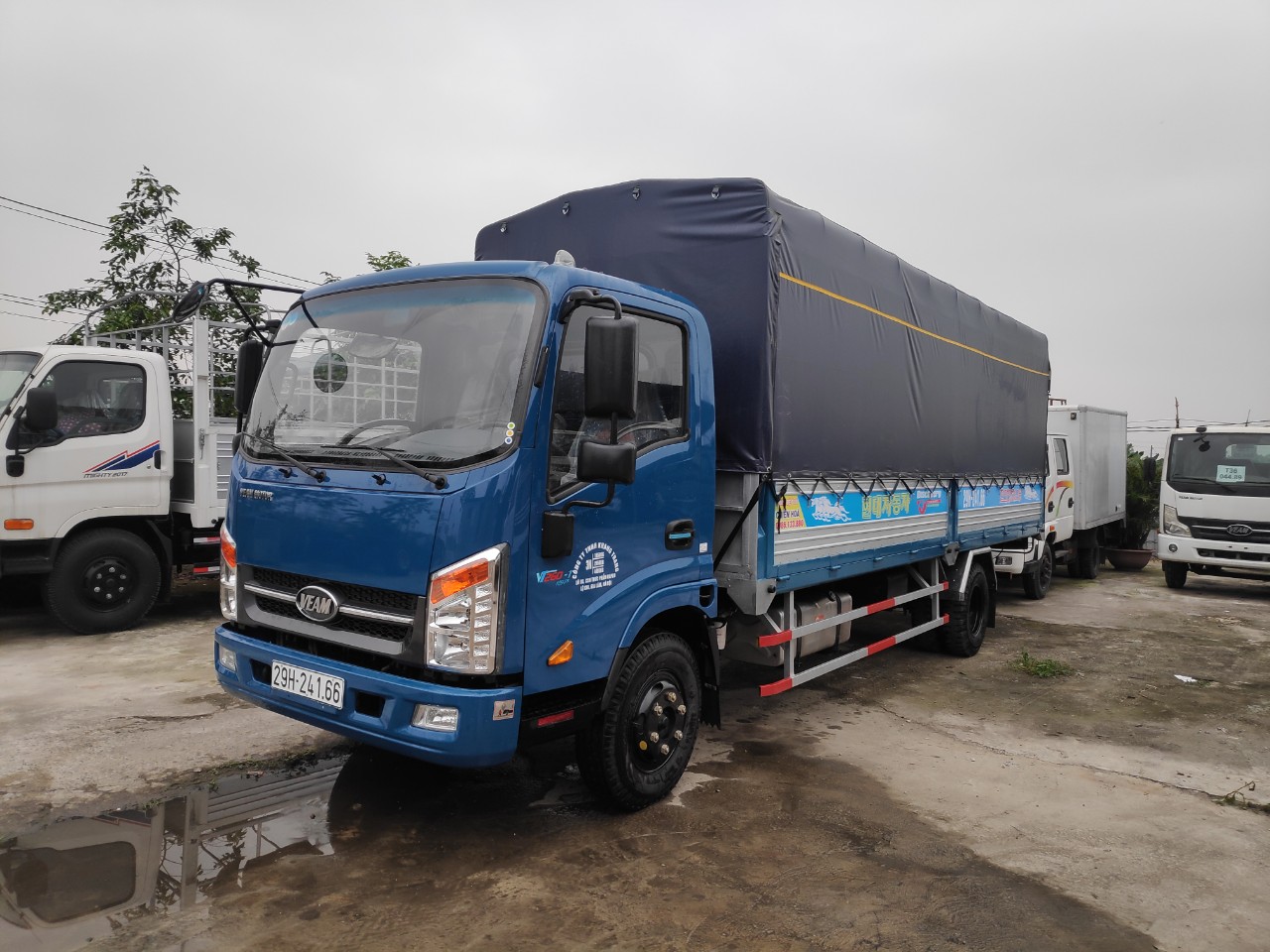 Ngoại thất cabin xe tải Veam VT340s-1 3.49 tấn thùng 6m1